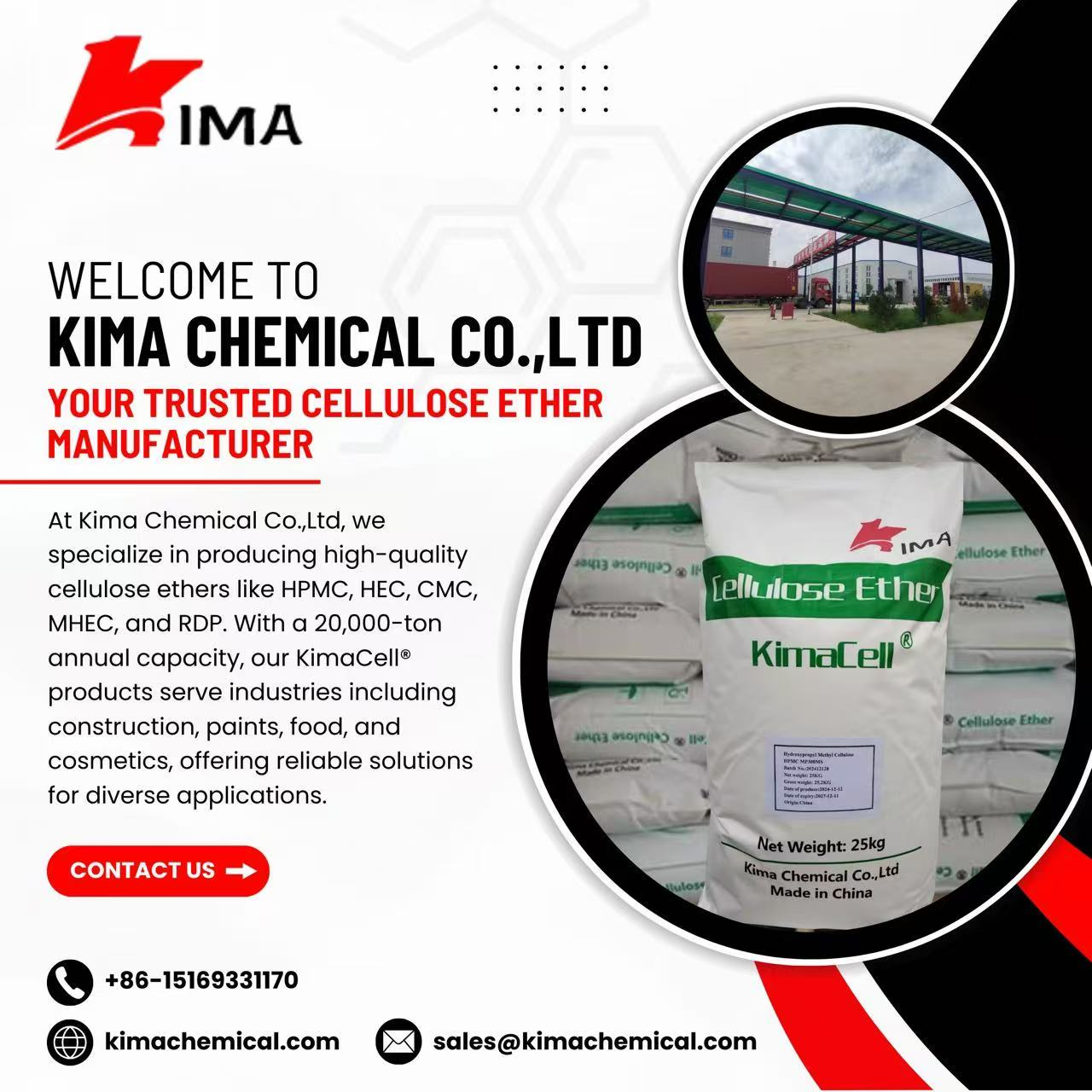 Fábrica HPMC-Fabricante de metil hidroxipropil celulosa
