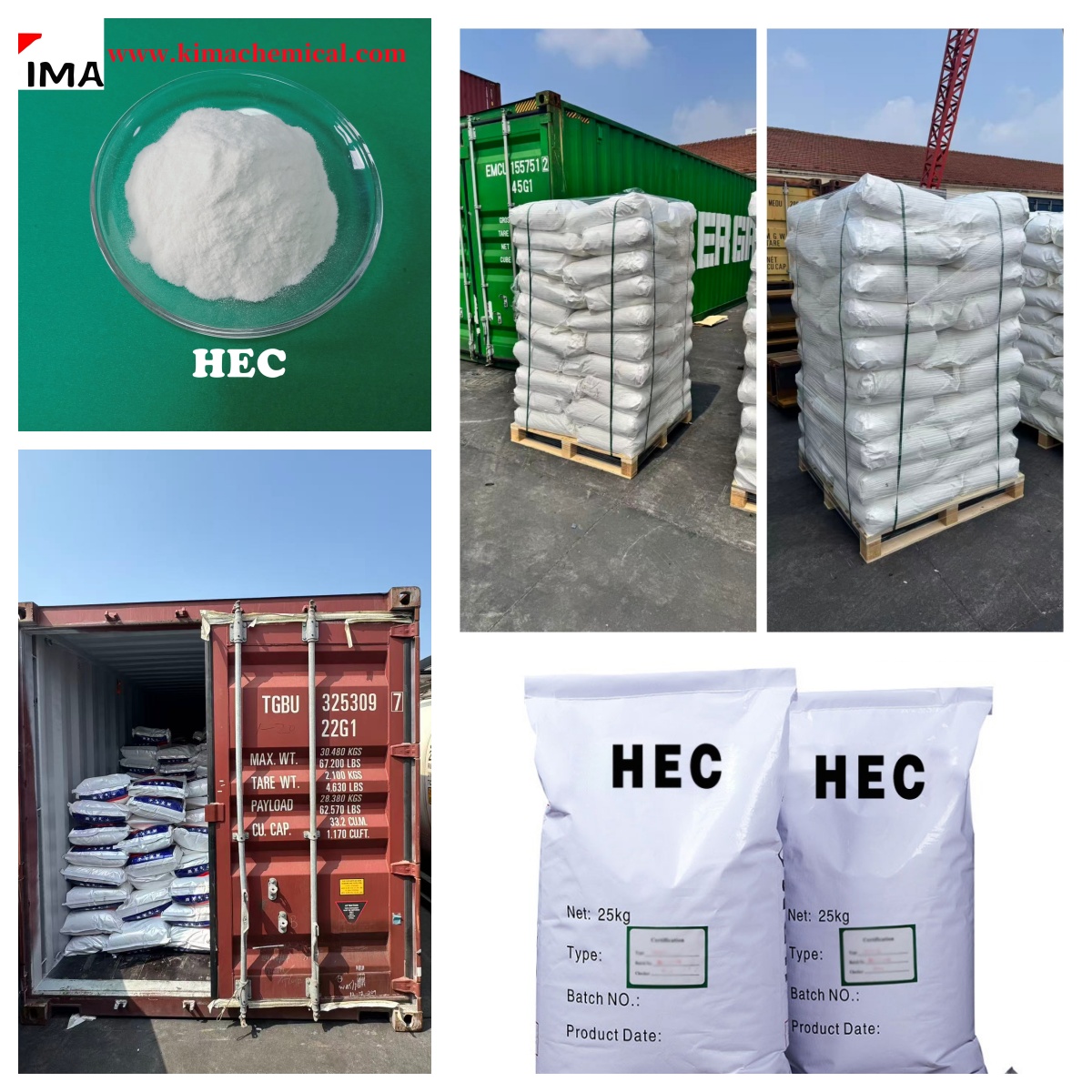Polvo de HEC en Kima Chemical