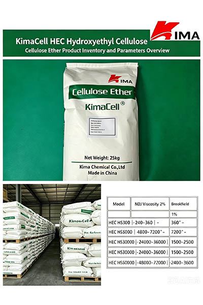 Hidroxietil Celulosa (HEC) de Kima Chemical